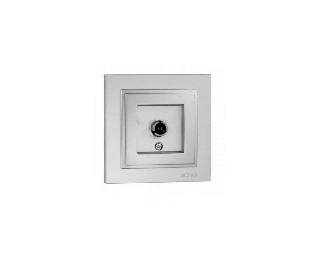 როზეტი ტელევიზორის DESPINA Silver - 102-212105-137 — როზეტები და ჩამრთველები